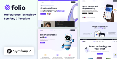 Folio - Symfony Multipurpose Technology  Template